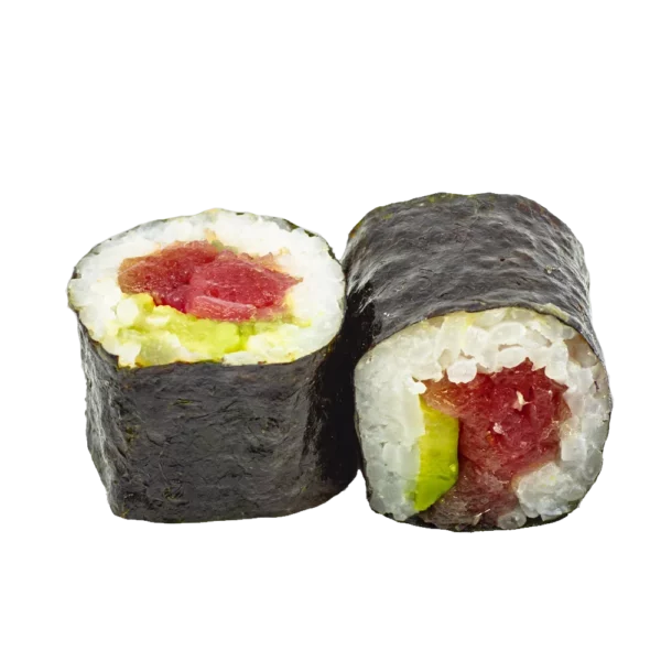 Maki de atún y aguacate