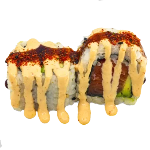 uramaki spicy salmón