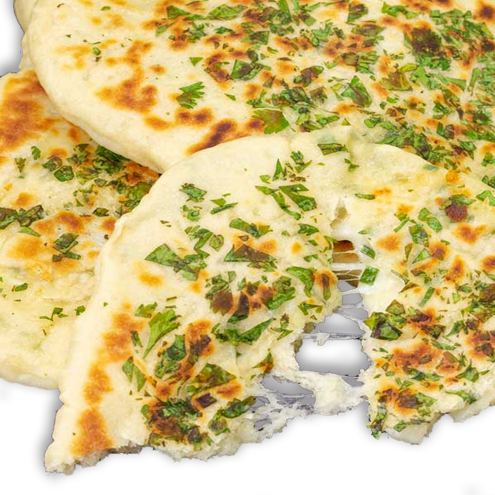 ▷ Naan de queso | Cheese Naan para comer en Valladolid | Hisupó