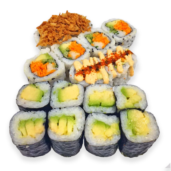 Vegg Mix Mai sushi vegetal en Valladolid